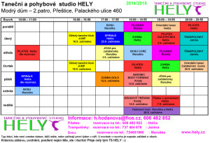 Zumba, pilates, jóga, spirals, Piloxing, aerobic