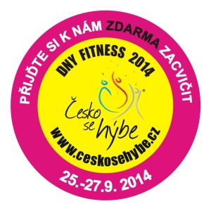 logo samolepka Dny Fitness 2014