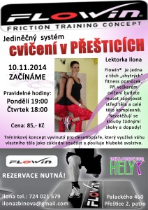 Flowin Přeštice Jedinečná pomůcka pro fitness, posilování středu těla. Flowin v Přešticích