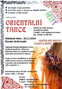 Orientální tanec pro začátečníky v Přešticích