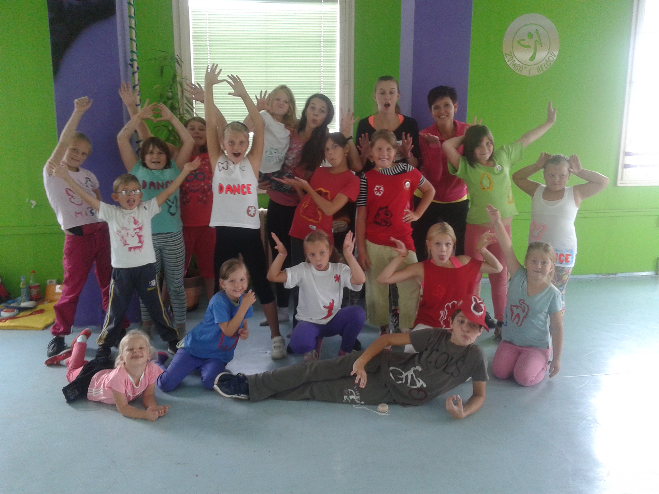 Dětský taneční klub JUMP Přeštie dětské tancování v Přešticích