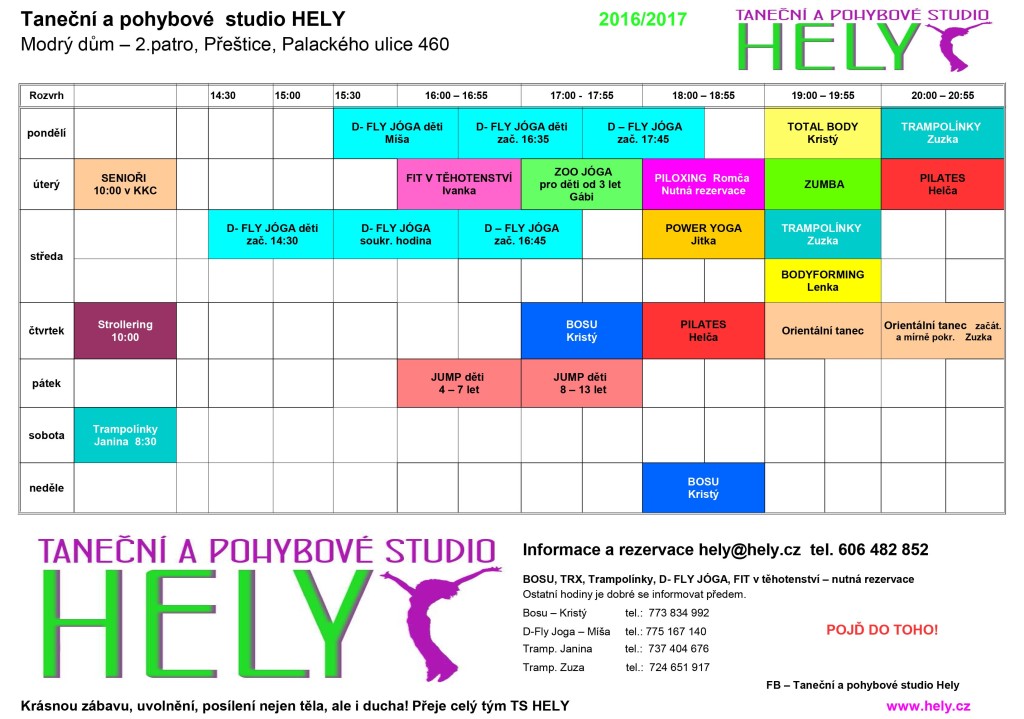 Cvičení Přeštice TS HELY