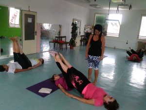 Acro joga a Pilates duo v Přešticích